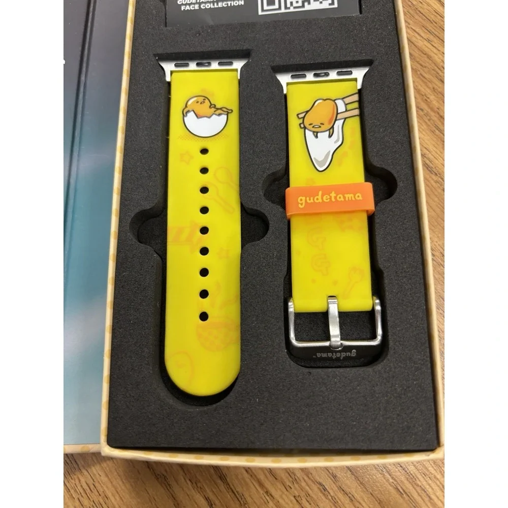 MobyFox Gudetama The Lazy Egg Apple Watch Band 38/40/41mm Sanrio New